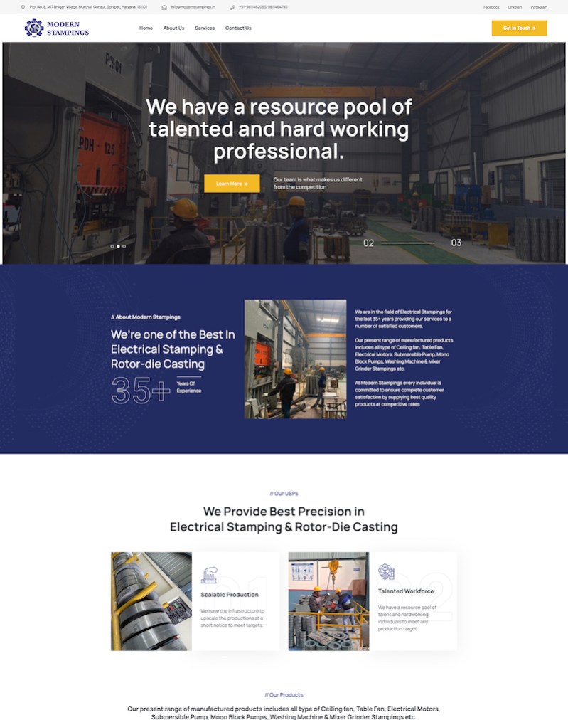 Modern Stampings